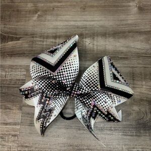 Black and White Bow